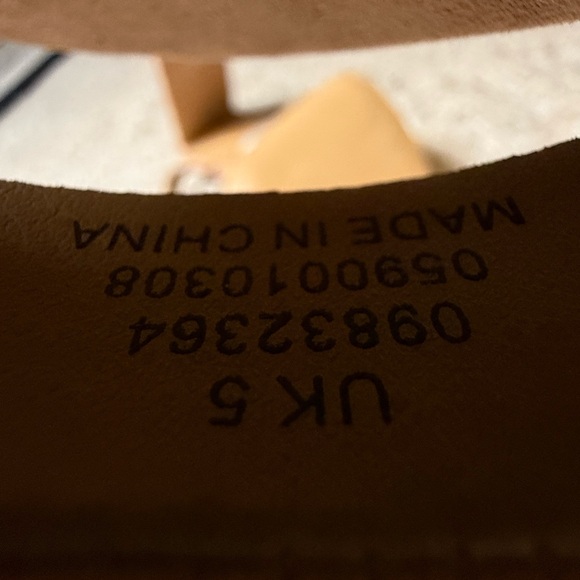 Asos Nude Heels Block Heel Sandals Size 8 - Picture 12 of 12